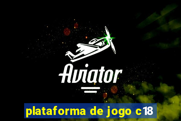 plataforma de jogo c18